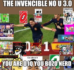 The invencible no u 3.0 Meme Template