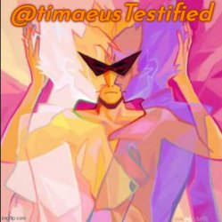 timaeusTestified template Meme Template