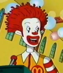 Ronald McDonald Meme Template