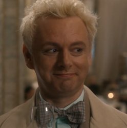 Aziraphale in Love Meme Template