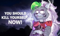 roxy you sholud kys now Meme Template