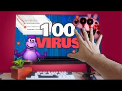 100 virus Meme Template