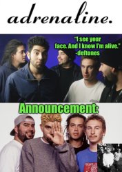 adrenaline announcement Meme Template