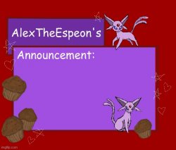-AlexTheEspeon- template #1 Meme Template