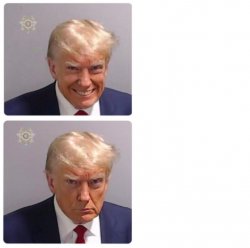 Trump happy, sad Meme Template