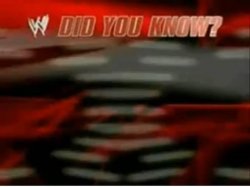 wwe did you know Meme Template
