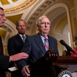 Mitch McConnell Freeze Meme Template