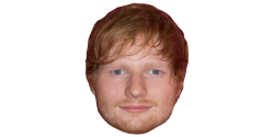 Ed Sheeran's disembodied head Meme Template