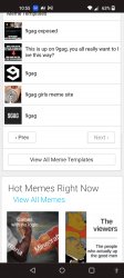 Trash site Meme Template