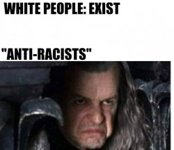 Anti-Racists Meme Template