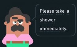 Please take a shower immediately (not gif) Meme Template