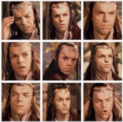Elrond Reaction Faces Meme Template