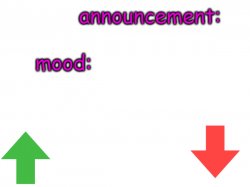 Announcement Template Meme Template