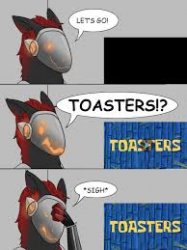 Toasters protogen Meme Template