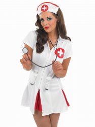 Sexy Nurse brunette JPP Meme Template