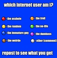 which internet user am i Meme Template