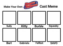 Make your own AwesomeKela1234 Cast Meme template by