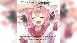 femboy Meme Template