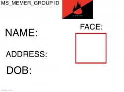 MS_memer_group ID card Meme Template