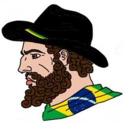 brazilian chad Meme Template