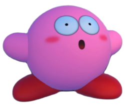 Kirby (shocked face) Meme Template