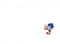 sonic middle finger Meme Template