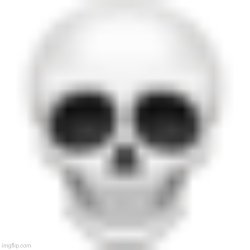 Low quality skull Meme Template