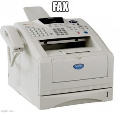 Fax Meme Template