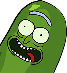 Pickle Rick Meme Template