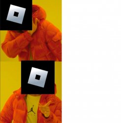 Roblox drake Meme Template