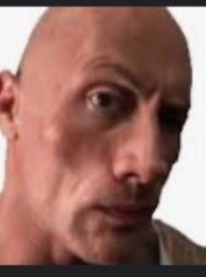 The rock Meme Template