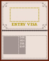 Papers, Please Impor Passport Meme Template