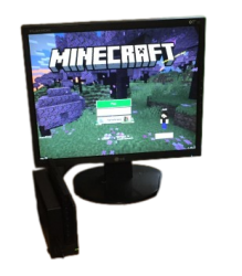 My Minecraft Monitor Setup Meme Template