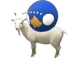 kosovo and goat Meme Template