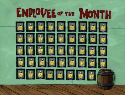 employee of the month Meme Template