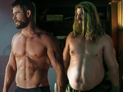 Thor before and after Meme Template