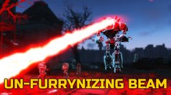 UN-FURRYNIZING BEAM Meme Template