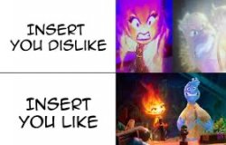 Elemental drake Meme Template