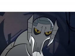 Grievous Turning Around Angrily Meme Template