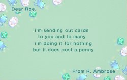 Animal Crossing Airmail Meme Template