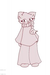 Scarf (drawn by potat) Meme Template