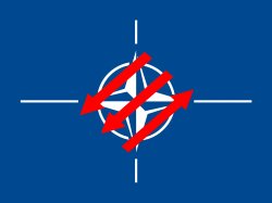 Anti-NATO Left flag Meme Template