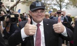 Scott Morrison Thumbs Up Meme Template