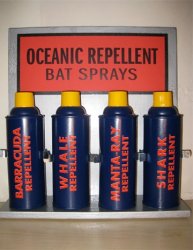 bat shark repellent Meme Template