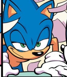 sonic smug Meme Template