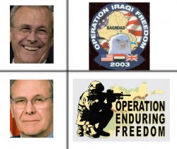 Operation Enduring Freedom Meme Template