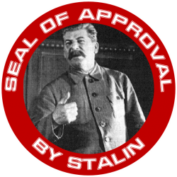 Seal of Approval by Stalin Meme Template