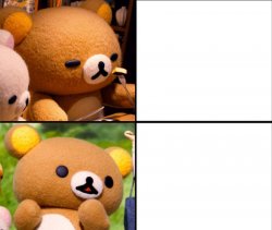 Rilakkuma like/dislike Meme Template