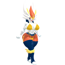 Curvy Cinderace Meme Template