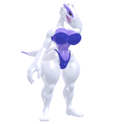 Curvy Lugia Meme Template